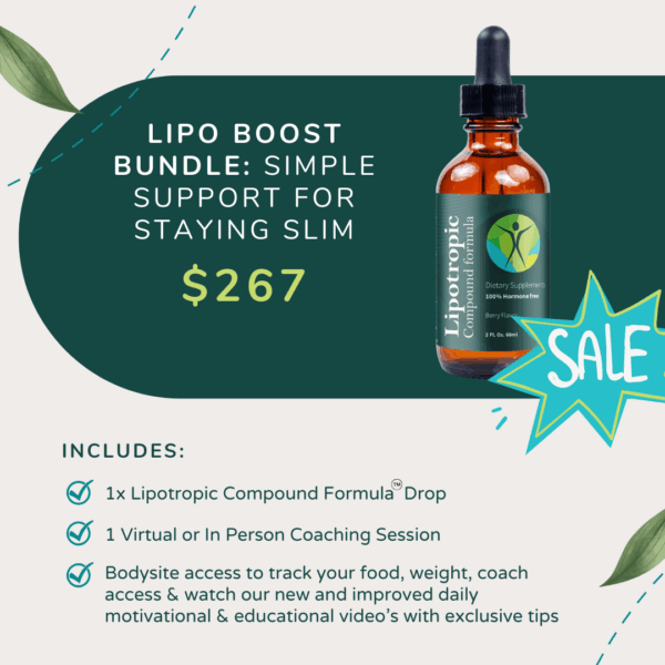 LIPO BOOST BUNDLE: Simple Support for Staying Slim